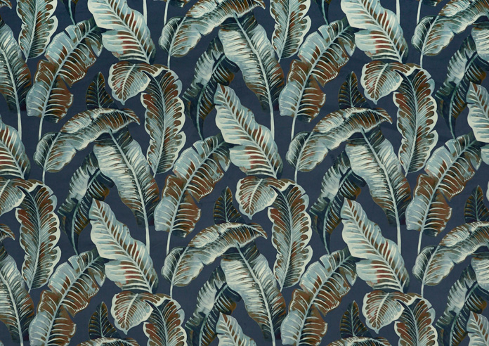 Nicobar, Indigo - Fabric Only - Image 3